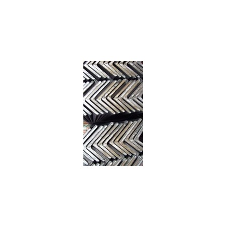 Cornière Acier Inégale 40x20x4 Mm - Longueur 2 Mètres - S235 Brut