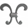 Ensemble double volutes avec collier – série Toscane, acier moulé pour Ø14