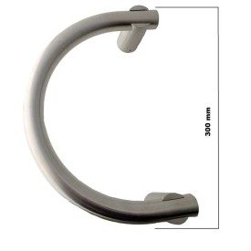 POIGNÉE DE PORTE FORME EN C EN INOX AISI 304