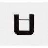 COLLIER D’ASSEMBLAGE POUR PLATS ET CARRÉS – FER FORGÉ DEMI-ROND