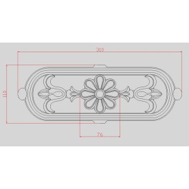 FRISE EN FER DOUBLE FACE – DÉCORATION EN ACIER