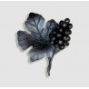 GRAPPE DE RAISIN AVEC FEUILLE EN FER FORGÉ – 120 OU 180 MM