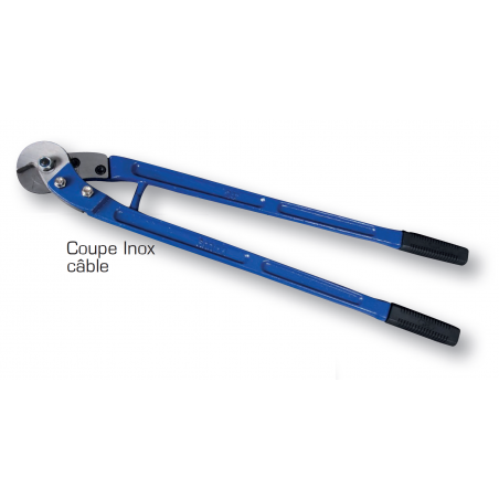 Pince coupe-câble professionnelle 750 mm – pour câbles inox Ø4 à 8 mm