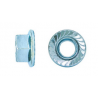 Écrou H zingué DIN 6923 avec embase crantée – M5 à M20