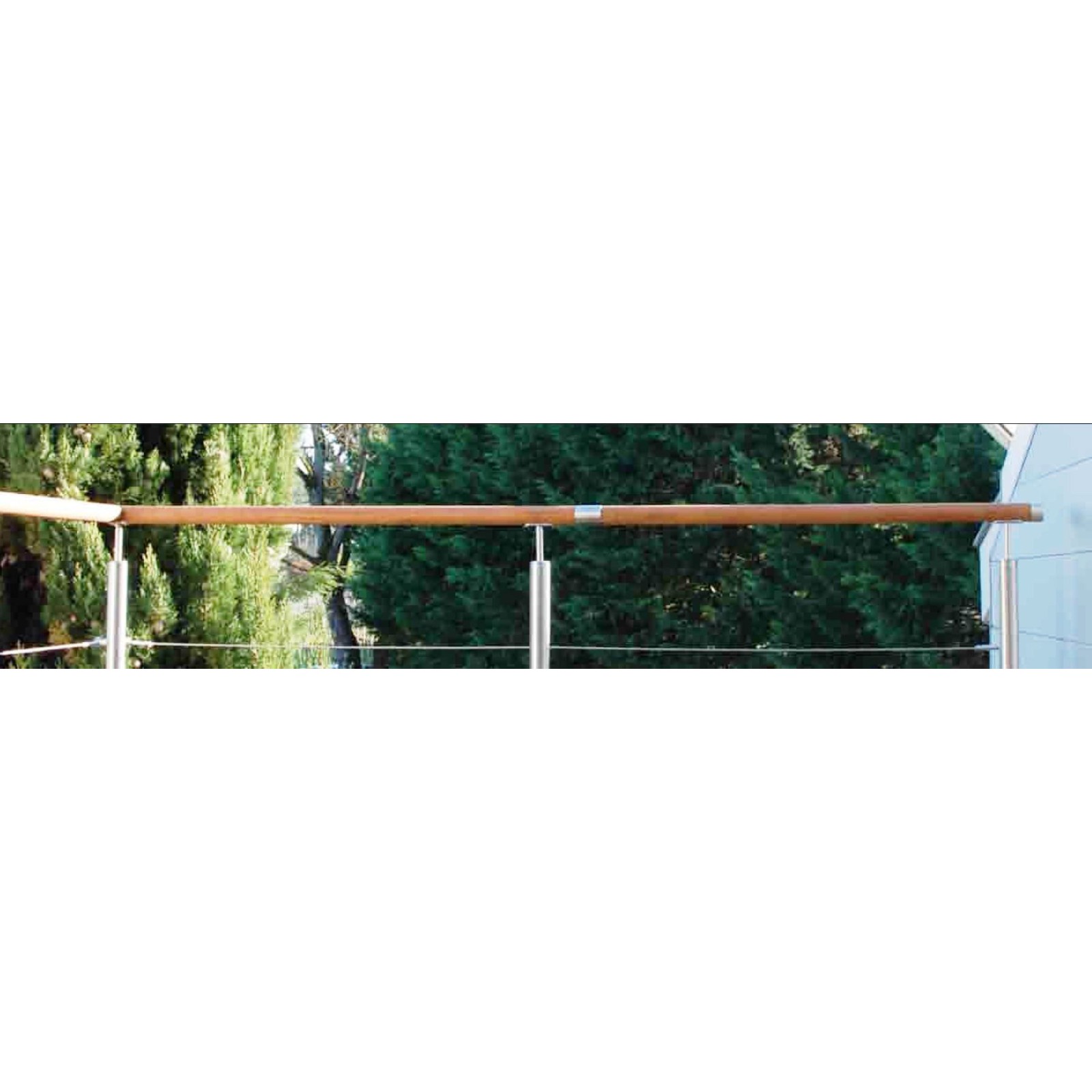 Embout Main Courante 25mm Angle 90° - Inox 316L - FP INOX Ref EM802 - Neuf