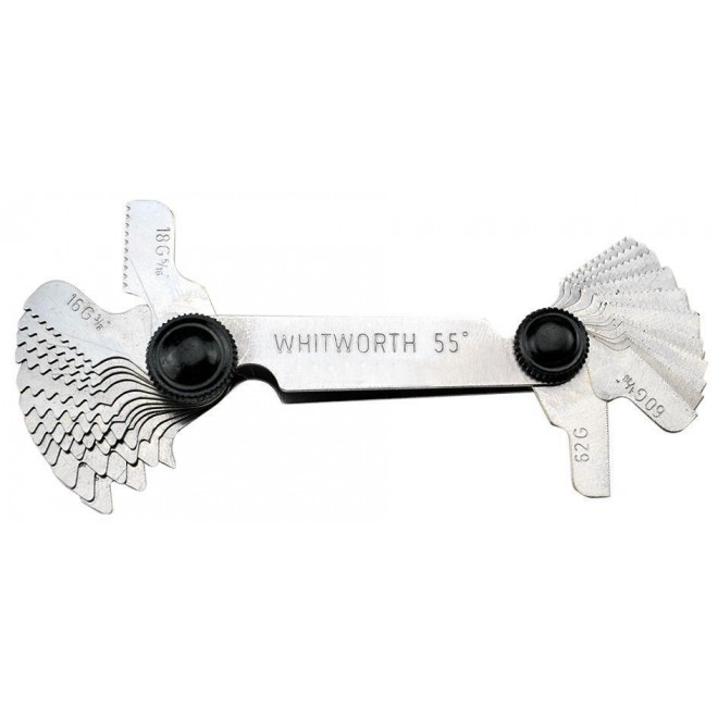 Jauges de filetage – Lames ISO métriques ou Whitworth