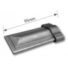 DÉPART PLAT POUR MAIN COURANTE MOULURÉE – ACIER – STYLE ANCIEN