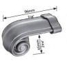 DÉPART DE RAMPE EN ACIER MOULÉ STYLE ESCARGOT – 96 MM
