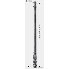 BARREAU FONTE RAMPE ESCALIER HAUT DE GAMME U0486