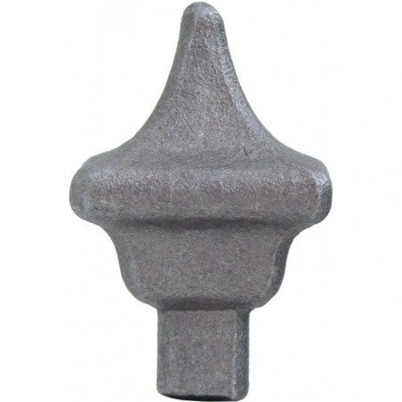 POINTE DE DIAMANT ACIER CARRÉ FORGÉ FORME ARRONDI U09279