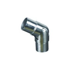 Connecteur inox 304 réglable 135° à 180° sans vis pour tube Ø42,4 mm