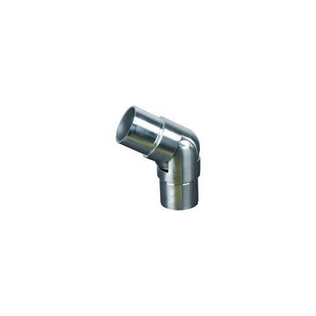 Connecteur inox 304 réglable 135° à 180° sans vis pour tube Ø42,4 mm