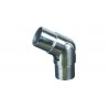 Connecteur inox 304 réglable 135° à 180° sans vis pour tube Ø42,4 mm