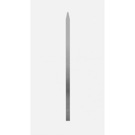 POTEAU DE DÉPART ACIER PLAT 40X12 MM – HAUTEUR 970 MM À SOUDER