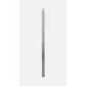 POTEAU DE DÉPART ACIER PLAT 40X12 MM – HAUTEUR 970 MM À SOUDER