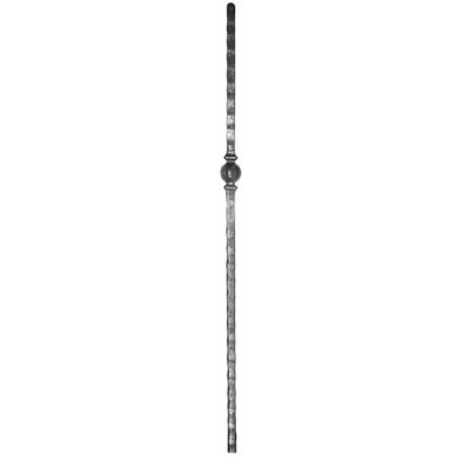 POTEAU DE DÉPART EN ACIER FORGE