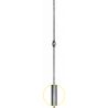 Barreau simple acier grenaillé – Ø12 mm, longueur 1000 mm