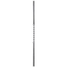 Barreau décoratif 2 tiges 1 torsade – Ø10 mm, acier 1000 mm