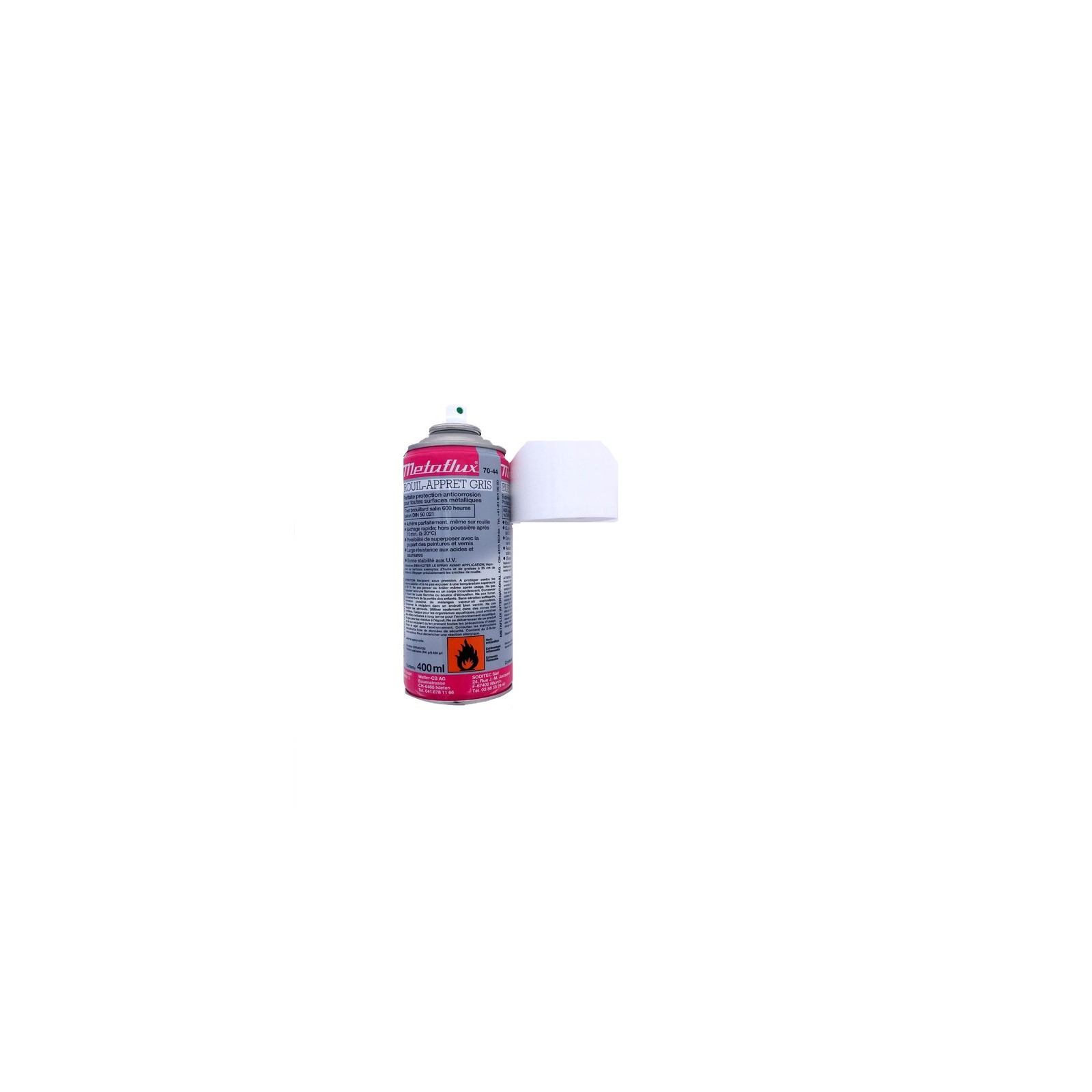 Apprêt Anti-Rouille Époxy Rostio - Protection Corrosion Métaux, Séchage Rapide 15min, 400ml (Lot De 3)