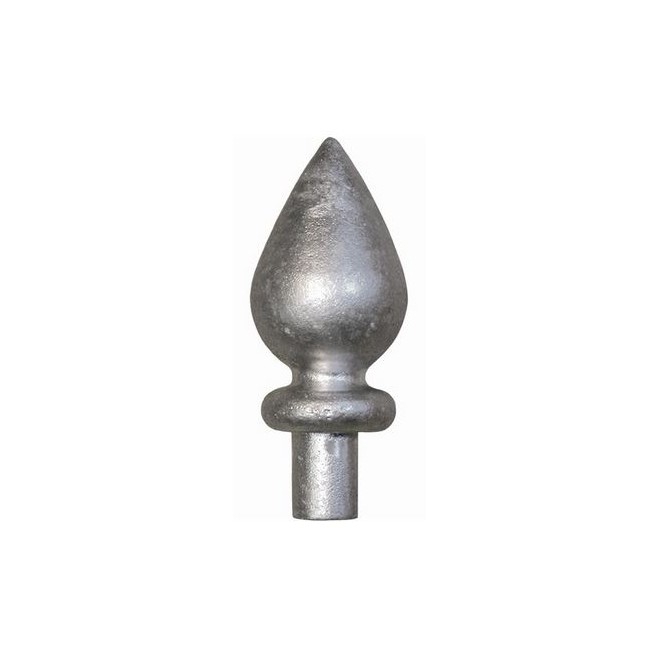 pointe fer de lance aluminium ogive goutte eau M0324