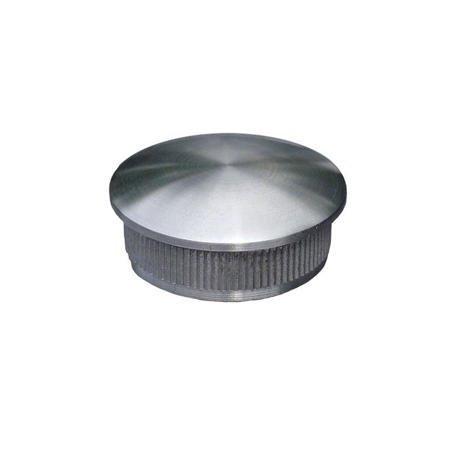 BOUCHON ROND MAIN COURANTE INOX TUBE Ø42.4 OU Ø48,3 