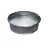 Bouchon rond bombé inox pour tube main courante Ø42,4 ou Ø48,3 mm – finition brossée