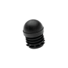 Embout demi-rond renforcé – Ø18 à Ø30 mm – PEBD noir ou blanc – Charge lourde