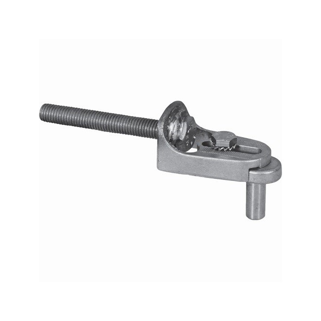 Gond inox Modulo Ø12 à visser – tige filetée M12 – réglable sans cache