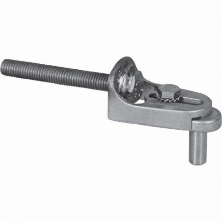 Gond inox Modulo Ø12 à visser – tige filetée M12 – réglable sans cache
