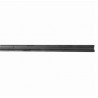 BARRE ACIER LAMINÉ MOULURÉ FER FORGÉ AVEC CREUX L0044