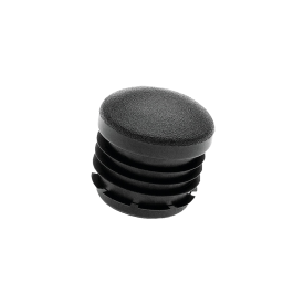 EMBOUT PATIN ÉPAIS RENTRANT ROND BOUCHON NOIR BLANC M8001