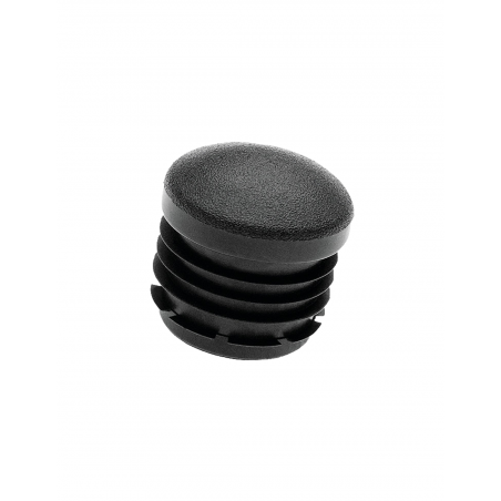 EMBOUT PATIN ÉPAIS RENTRANT ROND BOUCHON NOIR BLANC M8001