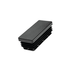 EMBOUT PATIN ÉPAIS TUBE RECTANGULAIRE BOUCHON PEBD M8003