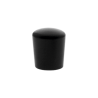 EMBOUT TUBE ENVELOPPANT ROND CAOUTCHOUC NOIR BLANC M8040