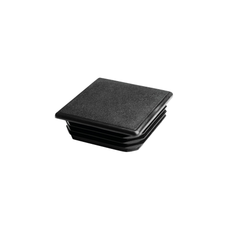 EMBOUT PATIN FIN POUR TUBE CARRE BOUCHON PLASTIQUE M8008