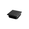 EMBOUT PATIN FIN POUR TUBE CARRE BOUCHON PLASTIQUE M8008