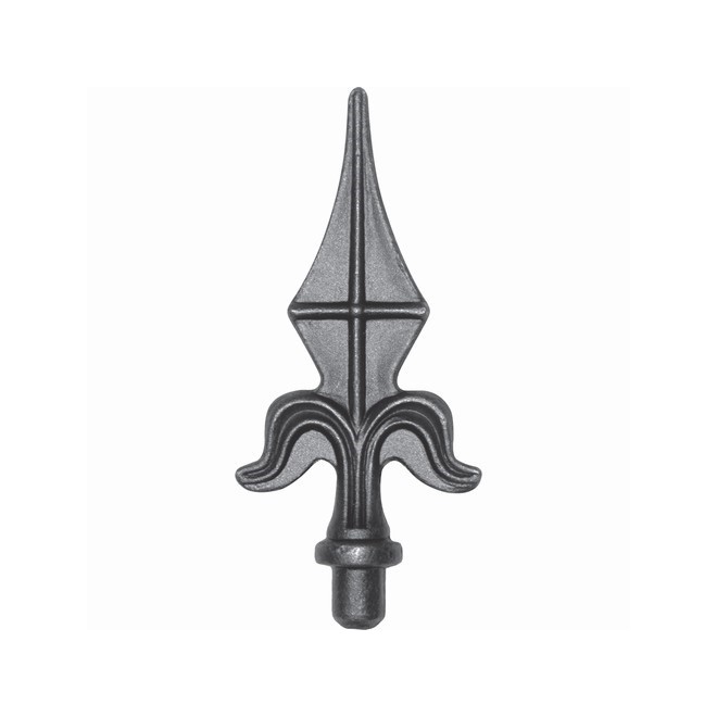 FER DE LANCE POINTE ACIER FORGÉ – BARREAU TUBE ROND