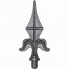 FER DE LANCE POINTE ACIER FORGÉ – BARREAU TUBE ROND