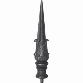 Fer de lance en fonte 200x40 – Insert acier soudable pour barreau rond