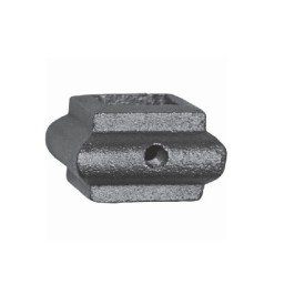 BAGUE FONTE BARREAU CARRÉ SERRAGE VIS SANS TÊTE M0009