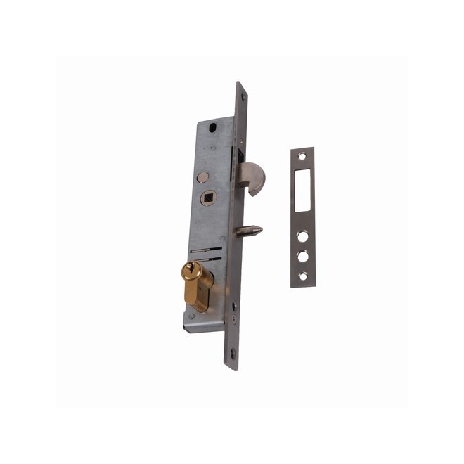 Serrure de porte coulissante -clef-lockset caché avec des clés