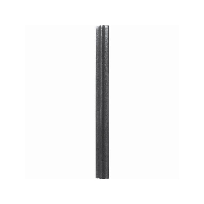 Barre acier laminé moulurée fer forgé – pour décors et colliers