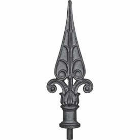 FER DE LANCE FONTE GRISE AVEC INSERT ACIER SOUDABLE U0611