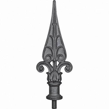 FER DE LANCE FONTE GRISE AVEC INSERT ACIER SOUDABLE U0611