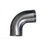 CONNECTEUR COUDE INOX 90° POUR MAIN COURANTE BOIS Ø42 MM – INOX 304 OU 316