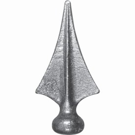FER DE LANCE POINTE ACIER FORGÉ BARREAU ROND CARRÉ M0399