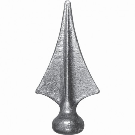 FER DE LANCE POINTE ACIER FORGÉ BARREAU ROND CARRÉ M0399
