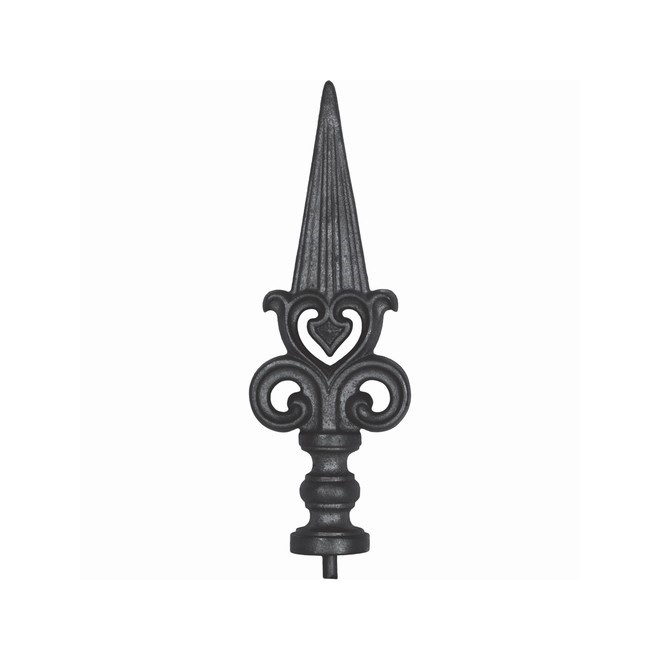 FER DE LANCE FONTE INSERT ACIER BARREAU ROND 260x90 U0050