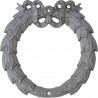COURONNE MOULÉE FONTE GRISE OU ZINGUÉE SIMPLE FACE M0279