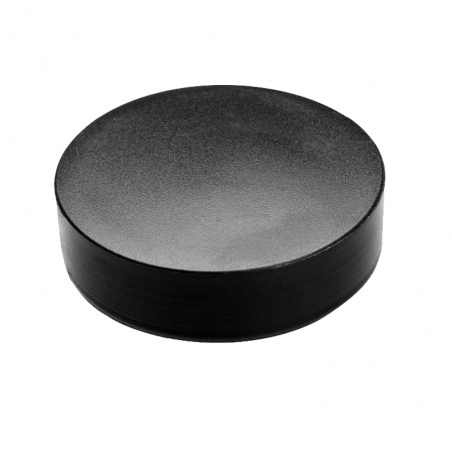 Embout enveloppant en PEBD pour tubes ronds Ø42 à Ø48 mm. Finition soignée, étanchéité parfaite, idéal sécurité & ameublement.